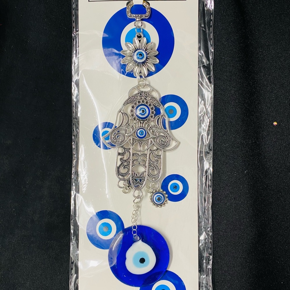 Hamsa Hand Protection charms. 10” long